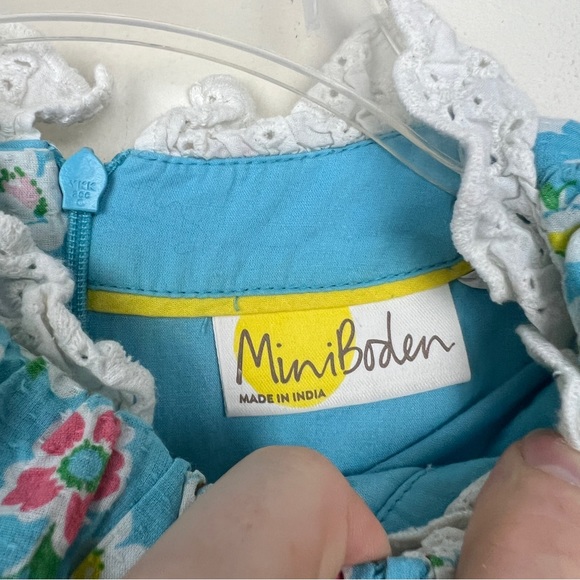 Mini Boden Floral Spring Floral Cotton Dress - Picture 5 of 7